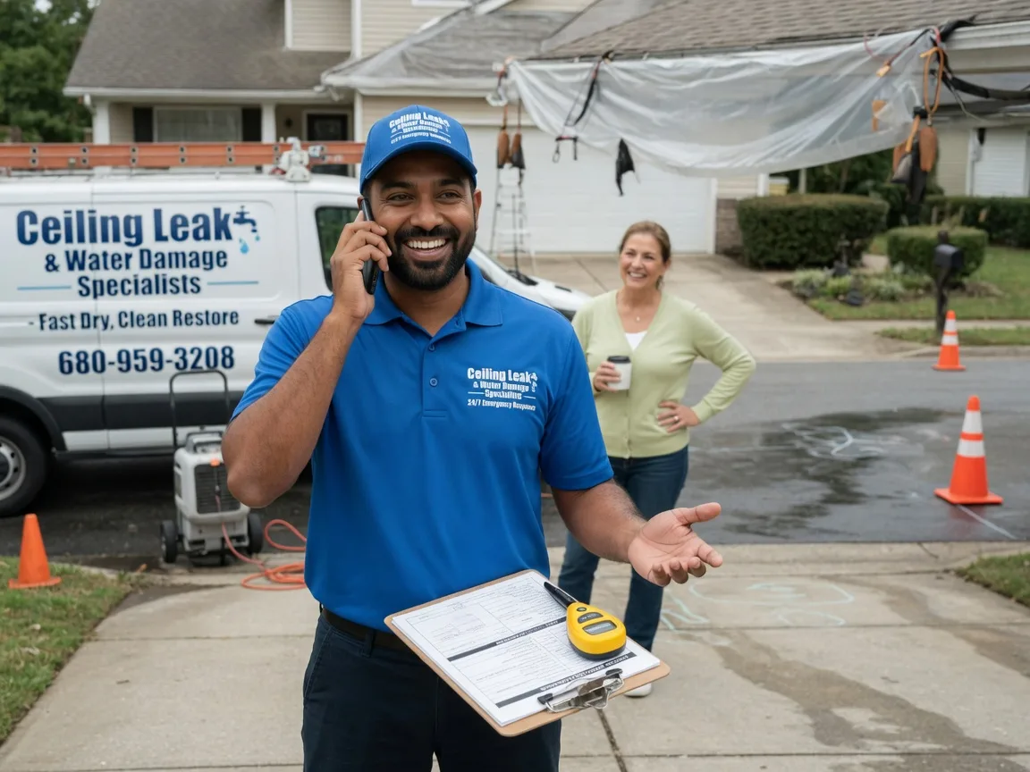 Ceiling Leak Cleanup Mount Lebanon, PA FAQs